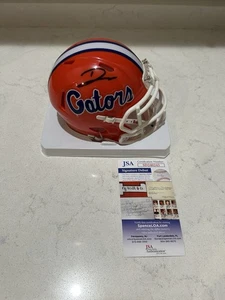 DJ Lagway Autographed Signed Florida Gators Orange Mini Helmet JSA Cert Riddell - Picture 1 of 3