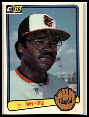 1983 Donruss #509 Dan Ford Baltimore Orioles - Image 1 of 2