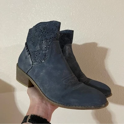 Boutique by Corky’s Botines Piel Sintética Azul Metalizado Botines 10 Foto 1 de 4
