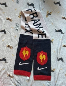 Nike Federación Francesa Rugby Vintage Bufanda FFR Recuerdos - Imagen 1 de 1