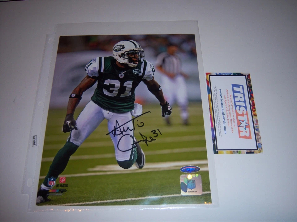 ANTONIO CROMARTIE JETS,CHARGERS 1ST ROUND DRAFT PICK TRISTAR SIGNED 8X10 PHOTO - Image 1 of 1