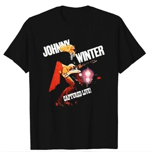 Johnny Winter captured live Gift For Fans Unisex All Size Shirt 1V902 - Picture 1 of 3
