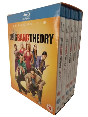 The Big Bang Theory - Complete Season 1-5 [Blu-ray] 10 Disk Set - Image 1 of 4