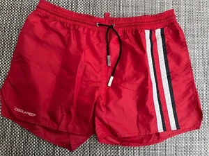 Men s Dsquared2 Red Swim Trunk - Picture 1 of 5