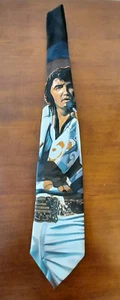 1992 Original RALPH MARLIN 100% Polyester ELVIS PRESLEY Collectible TIE RockRoll - Bild 1 von 7