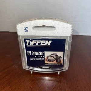 Tiffen 37mm UV (Ultra Violet) Glass Camera Lens Filter #37UVP USA - Picture 1 of 5