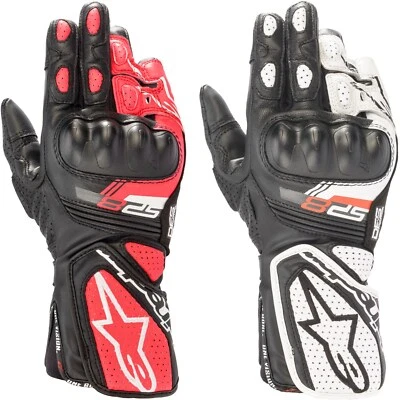 Alpinestars Stella SP-8 v3 Damen Motorradhandschuhe Sommer Leder Sport Racing