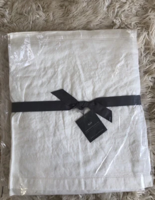 HERRAJES DE RESTAURACIÓN LAVADO A LA PIEDRA LINO BELGA DOBLADILLO CORREDOR MARFIL 16”x108” Foto 1 de 4