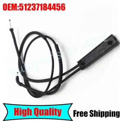 Cable de liberación del capó del motor cable Bowden para BMW X5 E70 2007-2014 51237184456 Foto 1 de 4