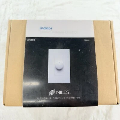 Control de volumen estéreo interior Niles VCS50K. ¡NUEVO! ¡CAJA ABIERTA!! Foto 1 de 4