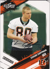 2009 Score Inscriptions Autographs #322 Chase Coffman Auto /99 - NM