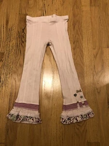 Naartjie pink pontelle overlay trimmed pants size 4T - Picture 1 of 4