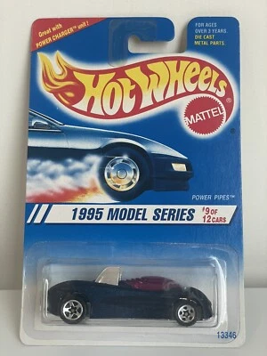 Hot Wheels 1995 Model Series #349 Power Pipes Car #9 Of 12 (012249) - Image 1 of 3