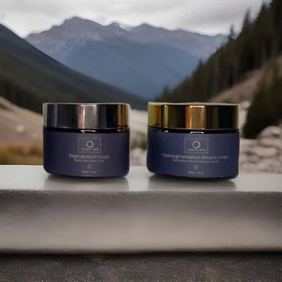 2x Day & Night Cream For Wrinkles, Hyperpigmentation, Dark Circles, 50ml Each - Image 1 of 4