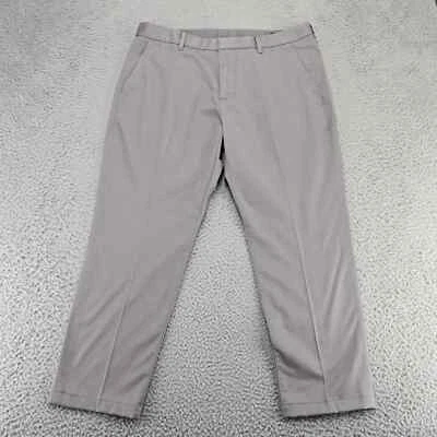 Bonobos Dress Pants Mens 34x25* Gray Weekday Warrior Friday Slim Tapered Flat - Image 1 of 4