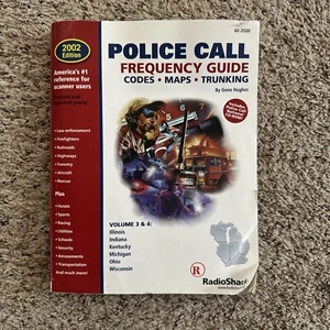 RADIOSHACK POLICE CALL FREQUENCY GUIDE 2002 EDITION By Richard Barnett - Picture 1 of 1