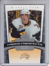 06/07 Fleer HP Buffalo Sabres Michael Ryan Prized Prospects card #150 Ltd #/1999