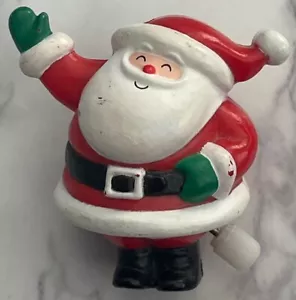 Vintage Hallmark Santa Waving Working Christmas Holiday Brooch Pin Hal-55 - Picture 1 of 5