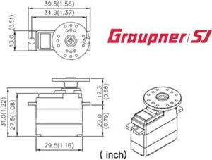 GRAUPNER DES 586 BB DIGITAL SERVO / 7931 - Bild 1 von 2