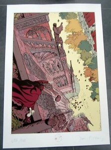 SIEBDRUCK VON JEAN PLEYERS LA GRANDE EVASION 1992 NR SIGNIERT WUNDERSCHÖN  - Bild 1 von 3