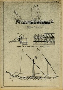 Deutsche Werke Kiel Attische Triere , Galeere - Bild 1 von 1
