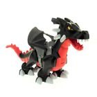 1x LEGO Duplo Animal Dragons Black Red Large Saddle Dragon Tower 5334c01pb02