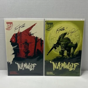 Namwolf #1A und 1B Eric POWELL Special VARIANTE Albatross 2017 signiert - Bild 1 von 16