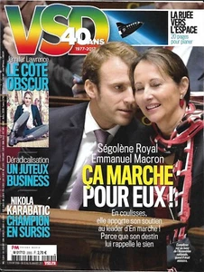 VSD N°2055 12 JANVIER 2017 ROYAL& MACRON/ LAWRENCE/ KARABATIC/ RUEE VERS ESPACE - Imagen 1 de 1