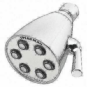 Speakman S-5000-E2 Exhilaration Duschkopf – 4 Sprühfunktionen, Poliertes Chrom