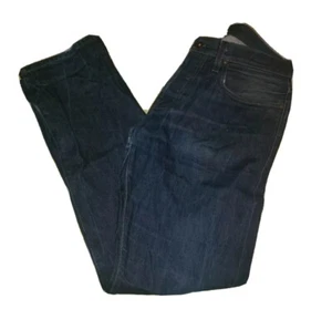 Jack Spade Jeans Men Size 36x34 Franklin Slim Fit Raw Button Fly Selvage Blue - Picture 1 of 12