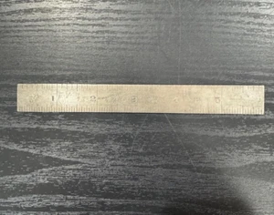 Brown and Sharpe 6" Straight Edge Blade Ruler Tempered No 4 315 B&S USA - Picture 1 of 4