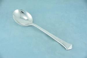 Cuchara de sopa crema Tiffany Windham plata esterlina 6-3/4" sin monograma - Imagen 1 de 7