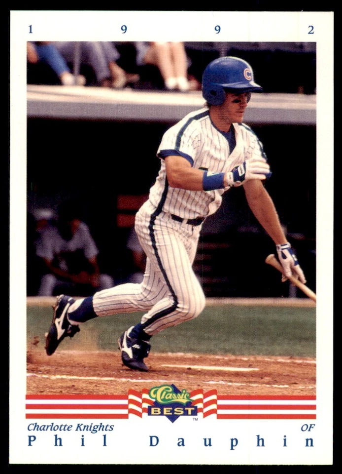 1992 Classic Best Phil Dauphin Baseball Cards #60 - Image 1 of 2