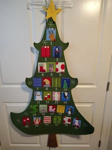 Pottery Barn Kids Large Felt Advent Calendar, Countdown Xmas Calendar - Picture 1 of 10