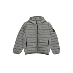 (Kids) Stone Island 40624 Loom Woven Chambers R-Nylon Down-TC Hooded Down Blouso - Picture 1 of 4