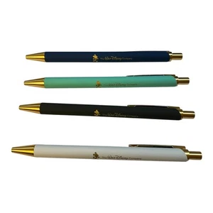 Walt Disney Company Black Ballpoint Pen Retractable Choice of Color - Picture 1 of 5