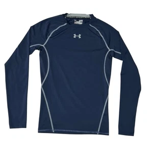 Under Armour Mens Size M Compression Shirt Gym Training Running Long Sleeve - Picture 1 of 9