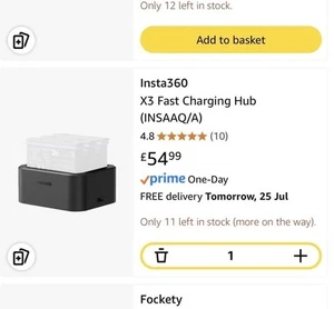 Insta360 X3 Fast Charge Hub - Zdjęcie 1 z 11