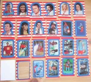 TOPPS PICTURE STICKER: SUPERMAN 111....SET OF 22. - Picture 1 of 2