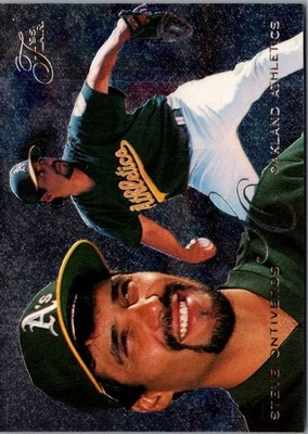 1995 Flair Steve Ontiveros #294 Oakland Athletics Baseball Card - Image 1 of 2
