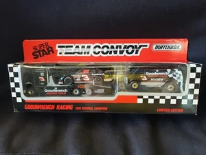 Matchbox ‘91 Limited Superstar Team Convoy Dale Earnhardt Goodwrench Racing - Picture 1 of 3