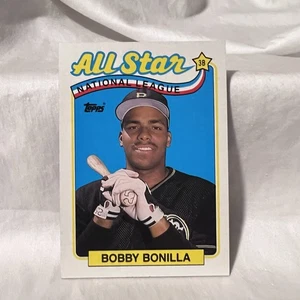 1989 Topps All Star #388 Bobby Bonilla Pittsburgh Pirates Baseball Card - Picture 1 of 2
