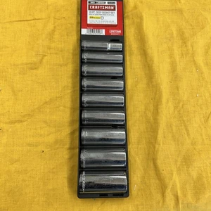 Craftsman K3/8 Drive 18 Piece Socket Set Metric Inch Deep Socket Set Complete - Picture 1 of 2