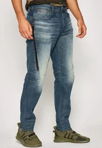 G-Star Herren Jeans Citishield 3D Slim tapered, Blau antic faded lagoon, W34 L32 - Bild 1 von 4