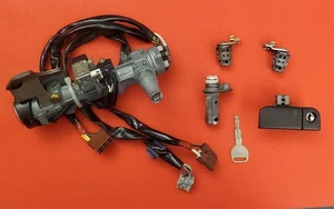 97-01 HONDA CR-V IGNITION SWITCH DOOR TRUNK GLOVEBOX KEY LOCK CYLINDER SET Z1 - Picture 1 of 13