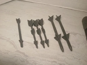 Vintage GI Joe Skystriker FRONT MISSILE Rakete UNGEBROCHEN Original 1983 Lot 6 - Bild 1 von 5