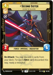 Segunda Hermana - 135/264 - Leyendas de la Fuerza - Star Wars Unlimited - Imagen 1 de 1