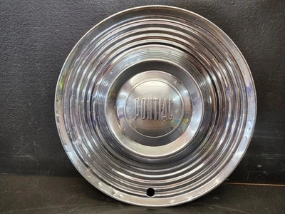 Pontiac Chieftain 1955 tapacubos cubierta de rueda tapa central Catalina Star Cheif GM OEM Foto 1 de 4