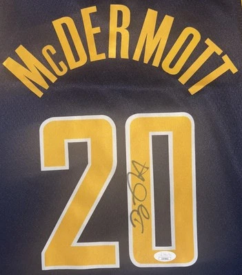 Doug McDermott Signed Autographed Indiana Pacers Nike Jersey JSA COA - Image 1 of 4