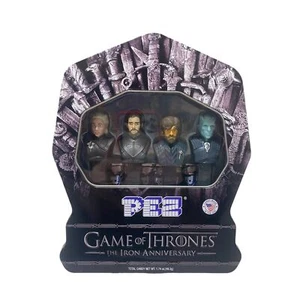 PEZ Candy Game of Thrones Iron Anniversary Limited Edition Gift Tin 4 Dispensers - Picture 1 of 6